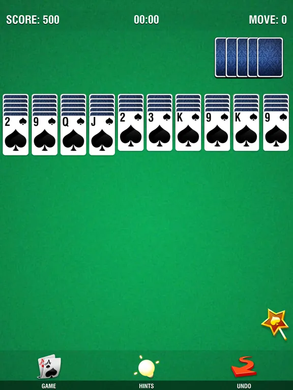 Скриншоты Spider Solitaire for Seniors iPad 