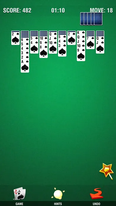 Скриншоты Spider Solitaire for Seniors