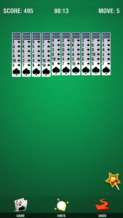 Скриншоты Spider Solitaire for Seniors