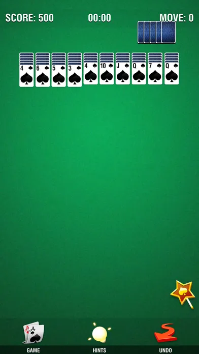Скриншоты Spider Solitaire for Seniors