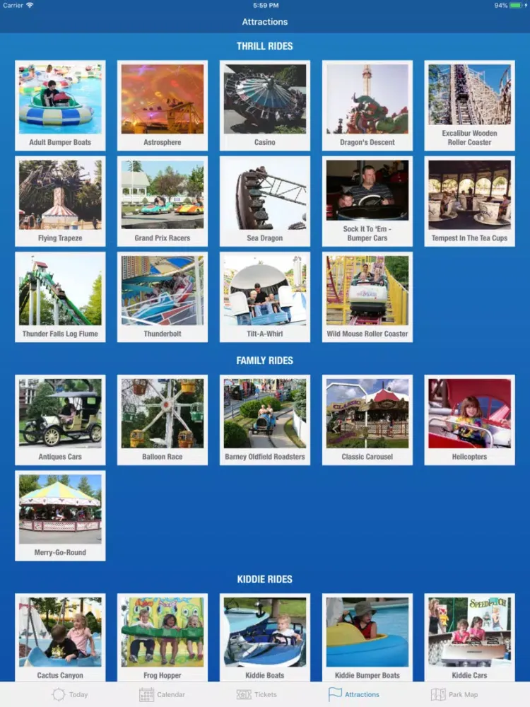 Captures d'écran de Funtown Splashtown U.S.A. iPad 