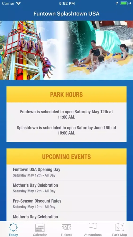 Captures d'écran de Funtown Splashtown U.S.A.