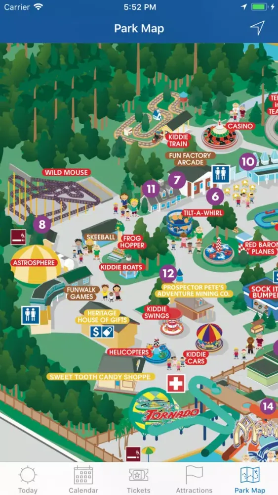 Captures d'écran de Funtown Splashtown U.S.A.