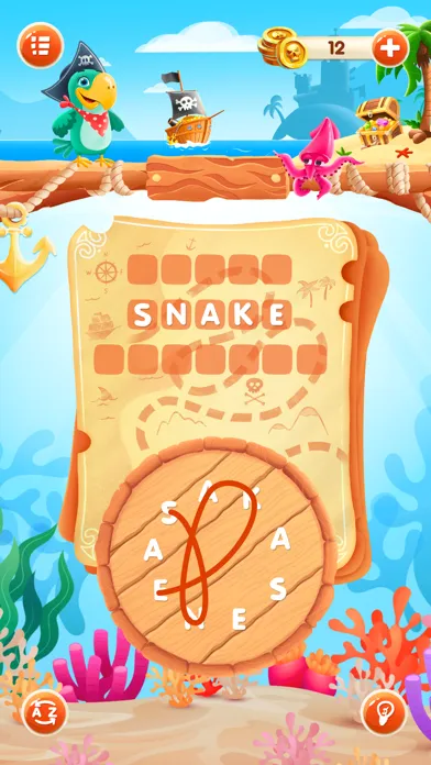 Capturas de tela do Word Landia - Alphabet game