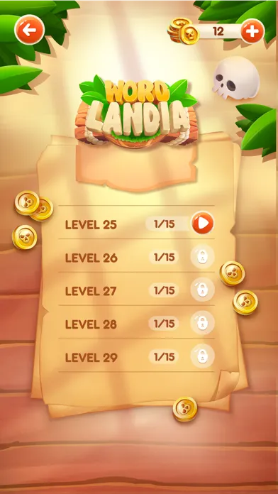 Capturas de tela do Word Landia - Alphabet game