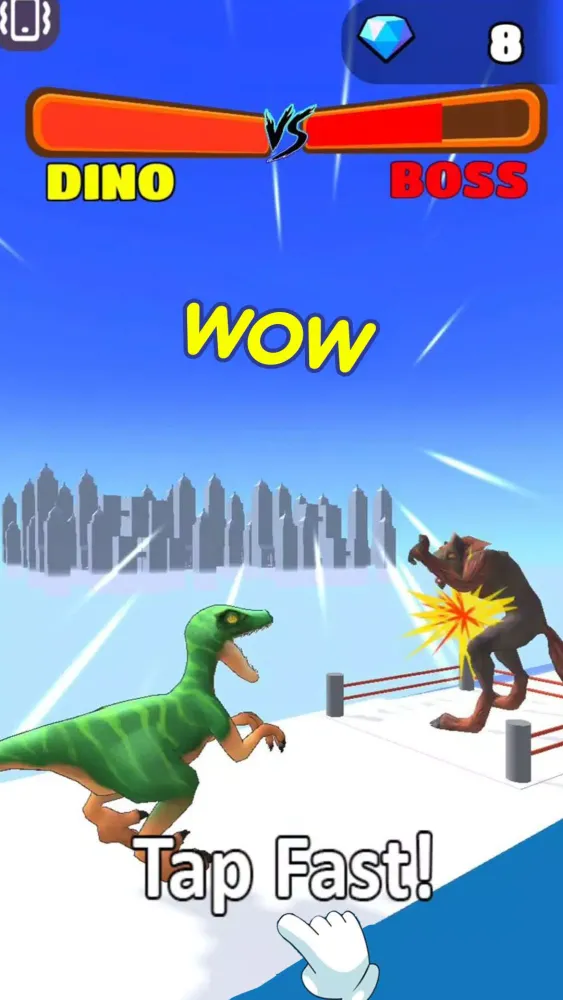 Jurassic Dino Run स्क्रीनशॉट