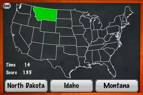 Скриншоты States and Capitals Challenge Lite – Flash Cards Speed Quiz for the United States of America