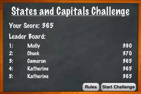 Скриншоты States and Capitals Challenge Lite – Flash Cards Speed Quiz for the United States of America