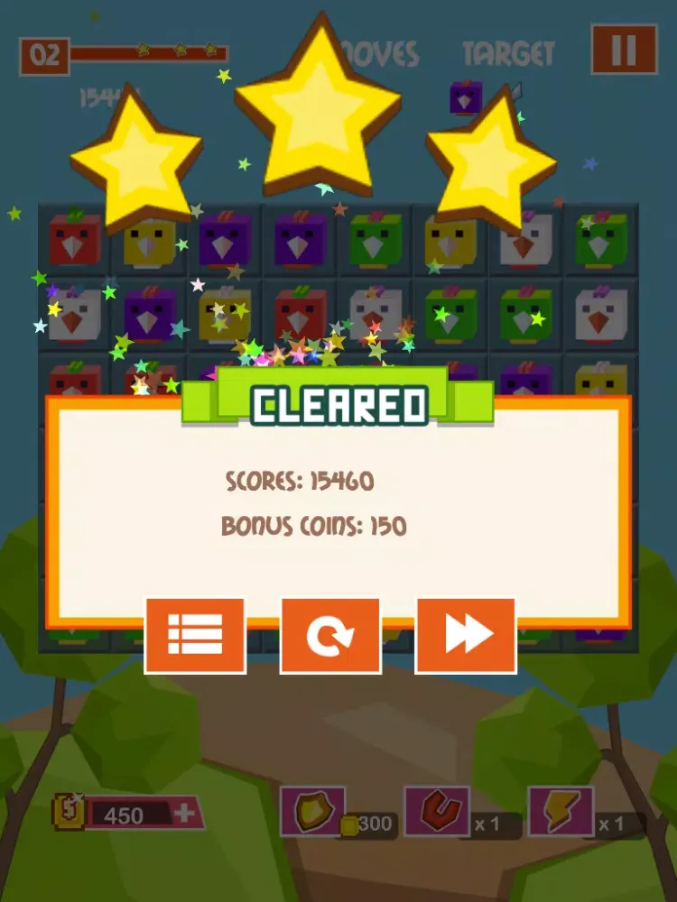 Crossy Birds Crush - Chicken's Road to Freedom iPad 應用截圖