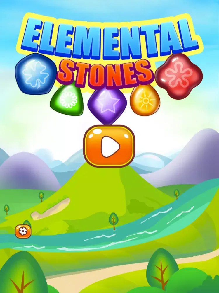 A+ Elemental Stones: Earth, Water, Air, Fire & Gems iPad 应用截图
