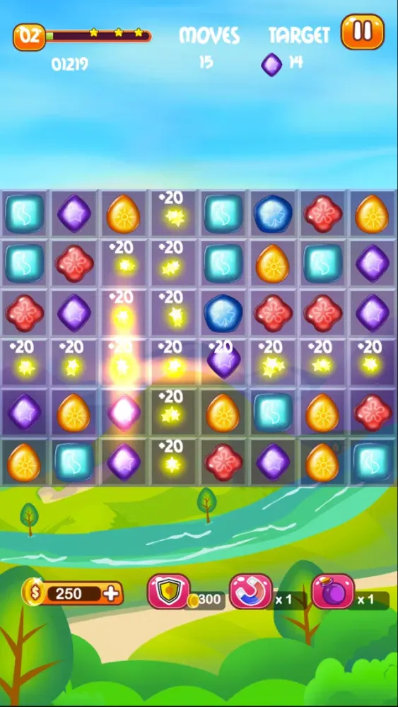 A+ Elemental Stones: Earth, Water, Air, Fire & Gems应用截图