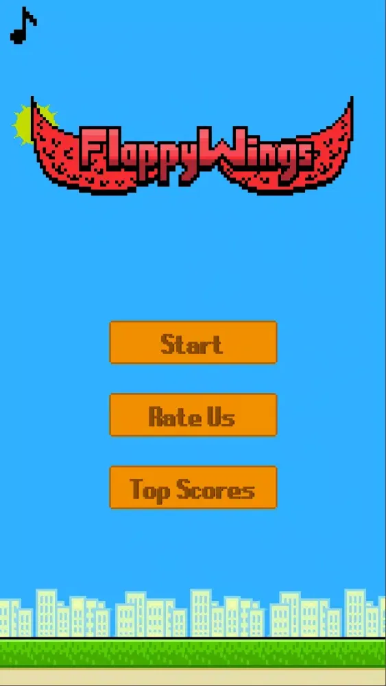 Tangkapan layar Challenge: Flappy Wings