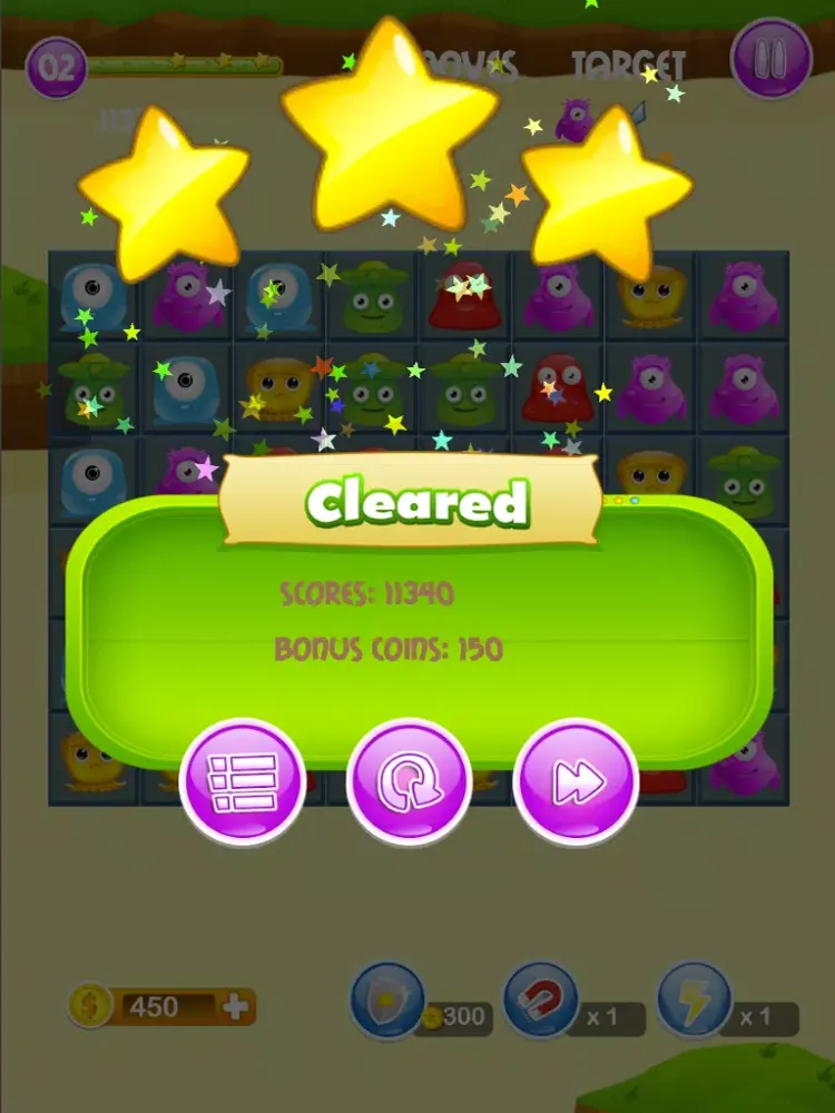 A Jelly Pets Mania - Match adorable monsters iPad  Ekran Görüntüleri