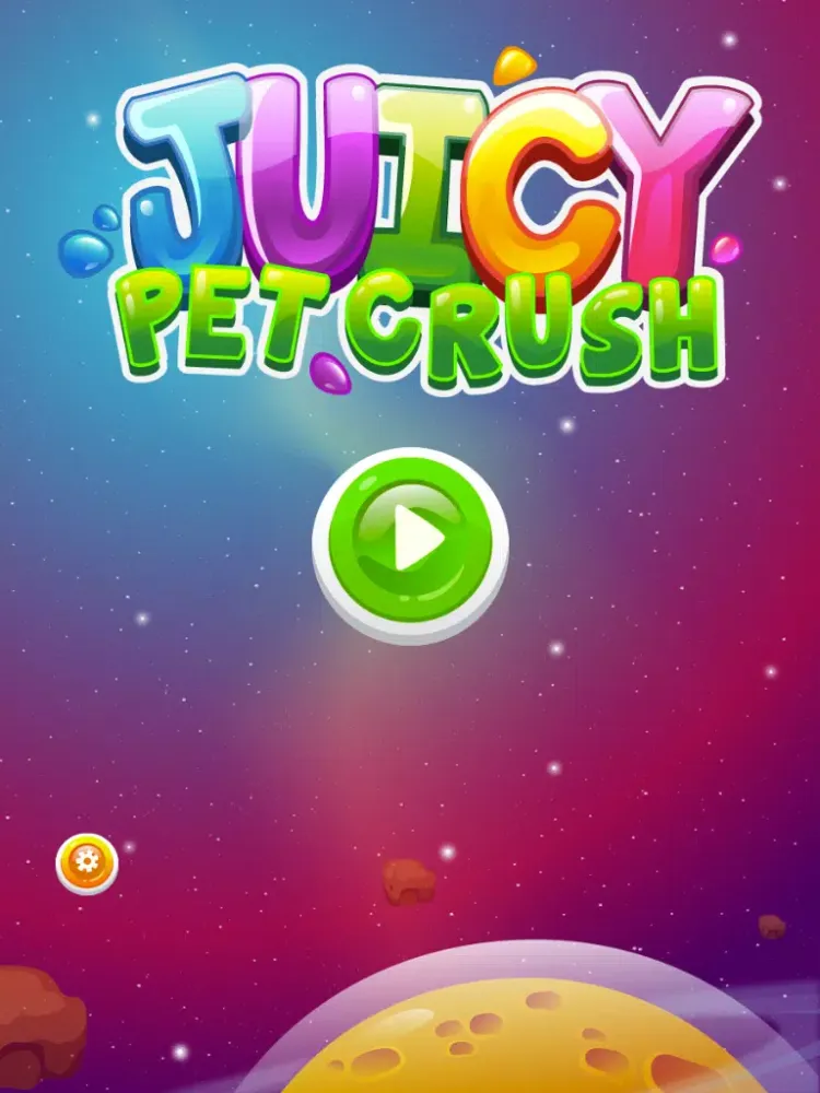 Capturas de pantalla de Juicy Pet Crush - Alien Galaxy World iPad 