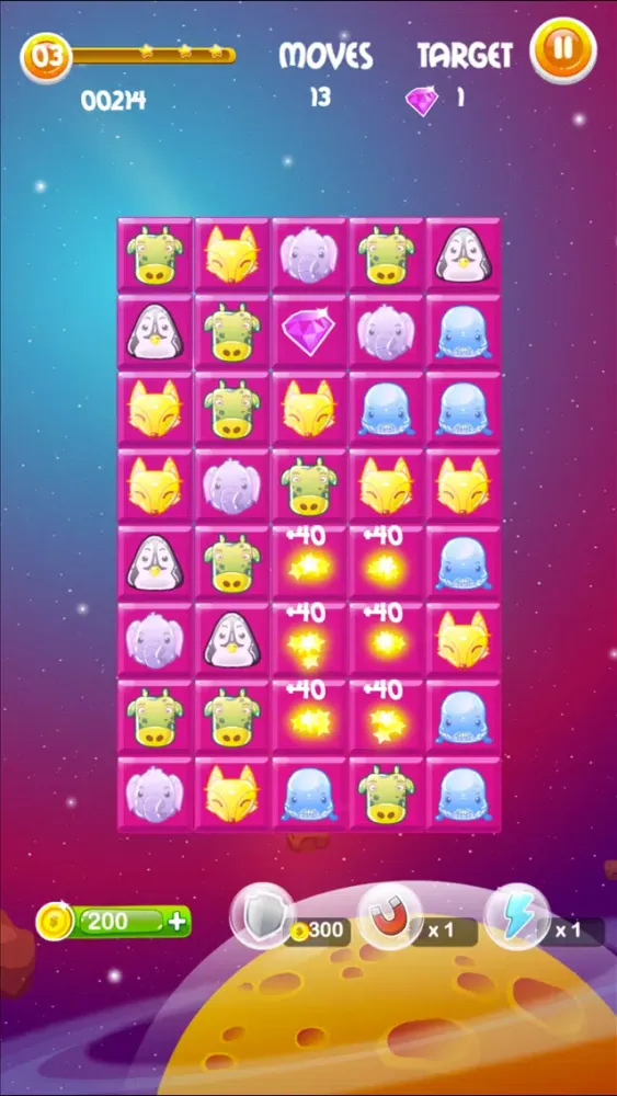 Capturas de pantalla de Juicy Pet Crush - Alien Galaxy World