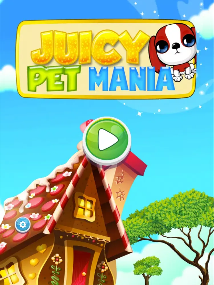 Juicy Pet Mania - Match 3 game with cute puppies iPad  Ekran Görüntüleri