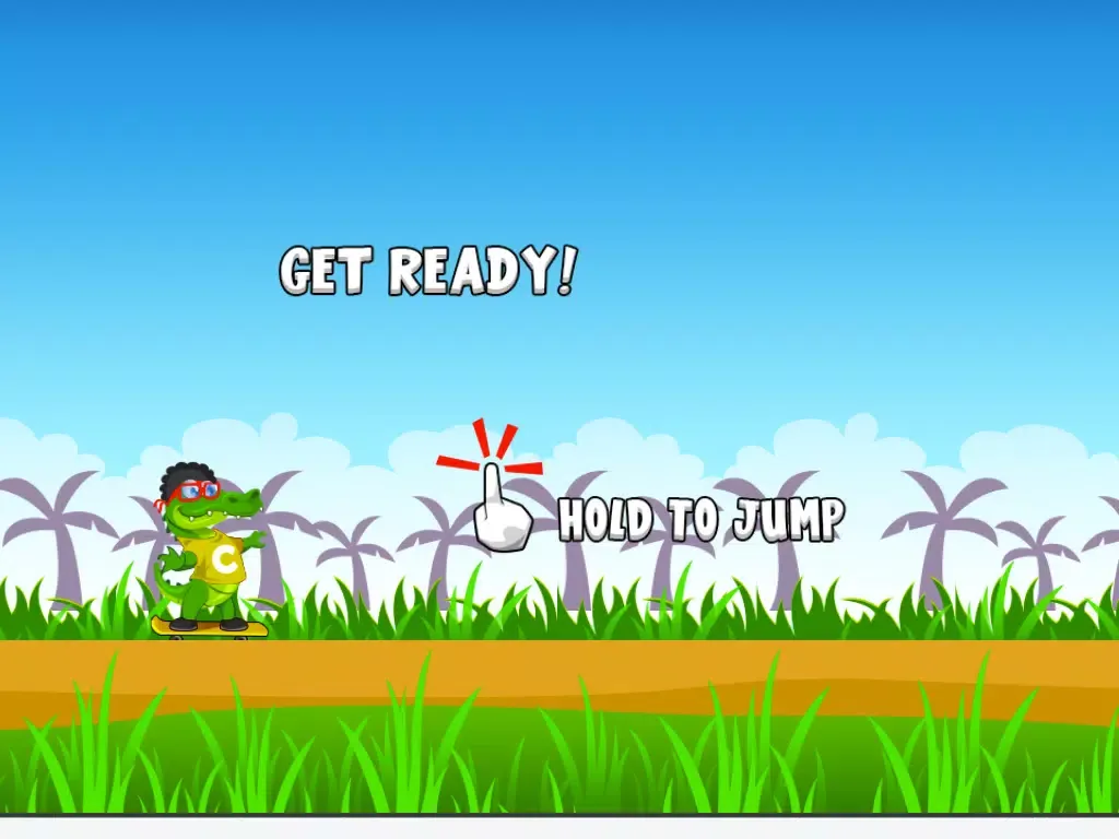 Capturas de tela do A Jumpy Croc iPad 