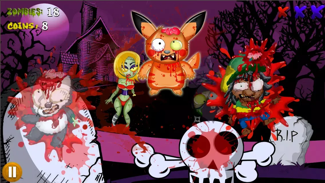 Zombie Smasher - Smash Zombies Ekran Görüntüleri