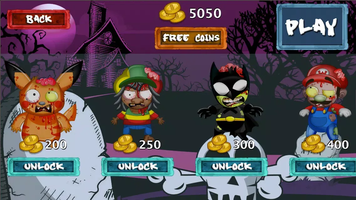 Zombie Smasher - Smash Zombies Ekran Görüntüleri