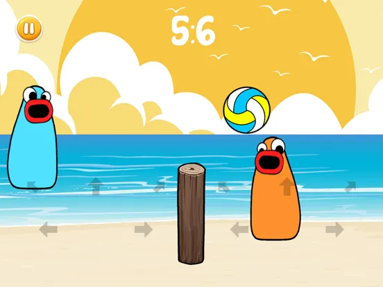 Beach Volleyball (2 players) iPad 应用截图