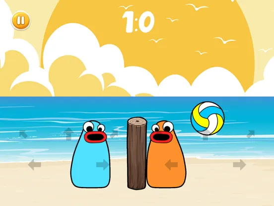 Beach Volleyball (2 players) iPad 应用截图