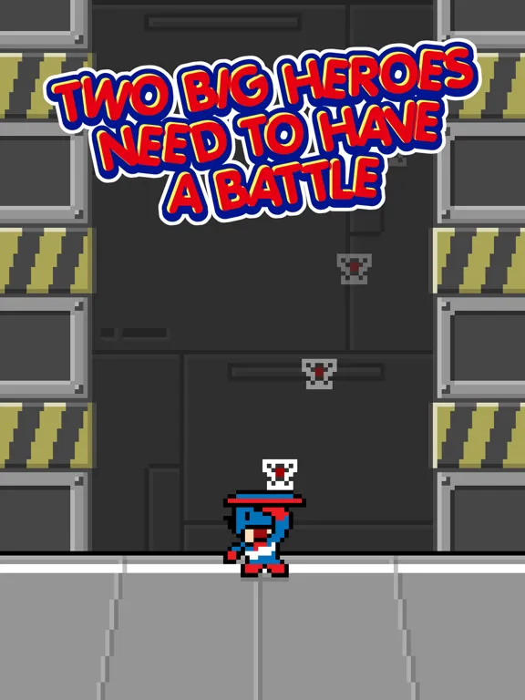Captain VS Brave Ant - Gamebattles Of Two Invincible Cartoon Man iPad  स्क्रीनशॉट