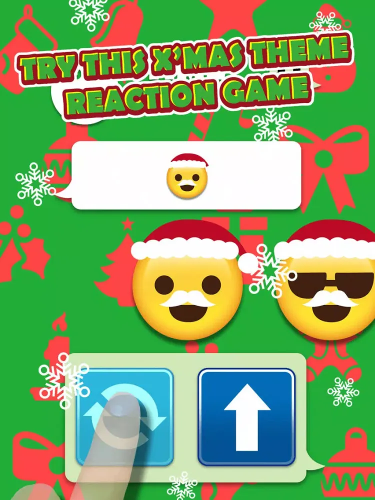 تصاویر Christmas Emoji Dojo - Best Santa Claus Emojis Reaction Games Play On X'mas Celebration Day iPad 