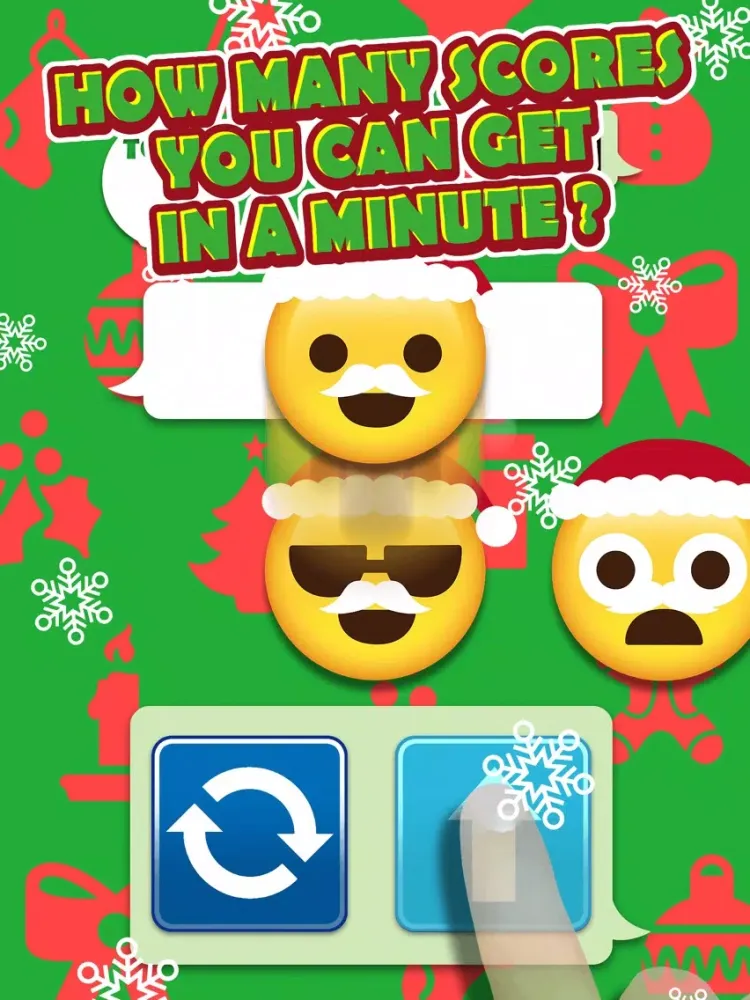تصاویر Christmas Emoji Dojo - Best Santa Claus Emojis Reaction Games Play On X'mas Celebration Day iPad 