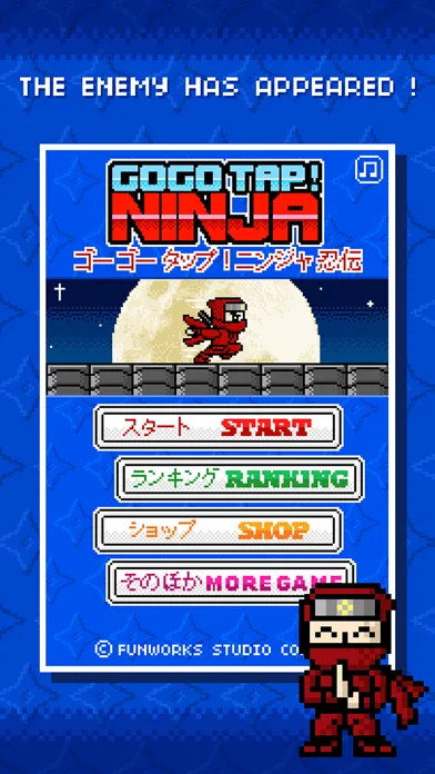 GoGo Tap ! Ninja Shuriken Beat The Villain Assassins应用截图