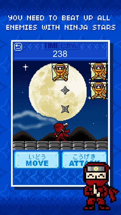 GoGo Tap ! Ninja Shuriken Beat The Villain Assassins应用截图