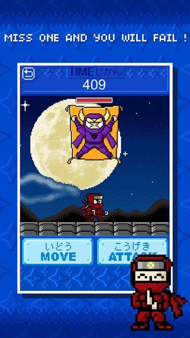 GoGo Tap ! Ninja Shuriken Beat The Villain Assassins应用截图