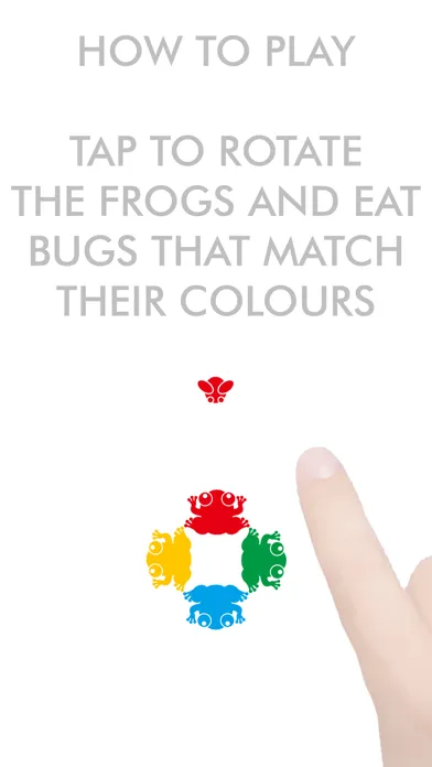 Ảnh chụp màn hình của Hungry Frog - Feed My Pocket Froggy Pet
