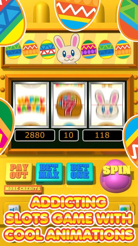 Capturas de tela do Lucky Easter Slots - A Fortunate Bunny & Egg Cheer Awards Slot Machine