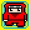 Red Ninja Escape - Go Run Away Challenge 8 bit Games