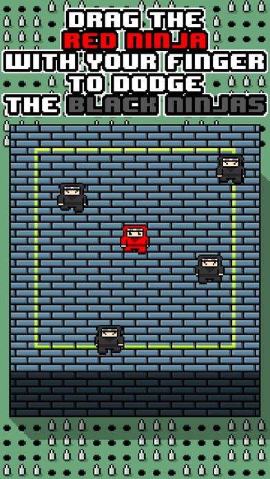 Ảnh chụp màn hình của Red Ninja Escape - Go Run Away Challenge 8 bit Games