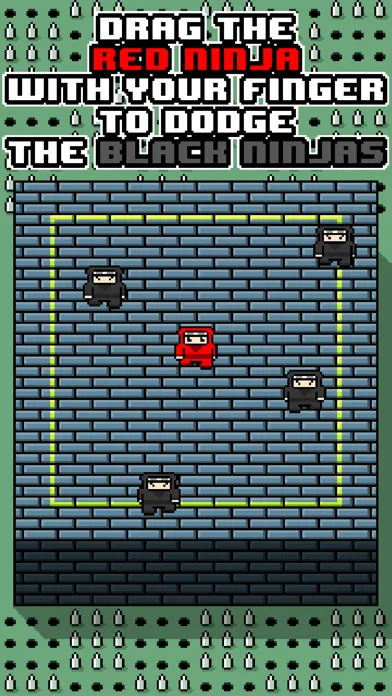 Red Ninja Escape - Go Run Away Challenge 8 bit Games Ekran Görüntüleri