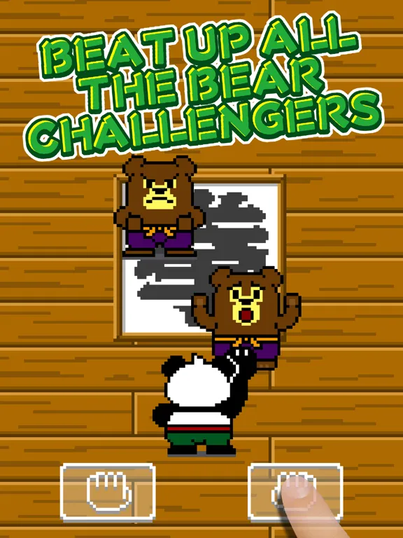 Shaolin Panda Happy Kung Fu Hero Beat Taichi Bears iPad  Screenshots