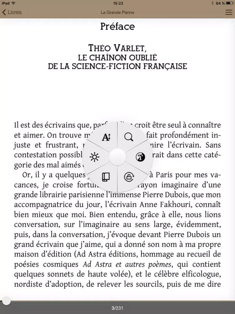 Screenshot di Furet du Nord eBook iPad 