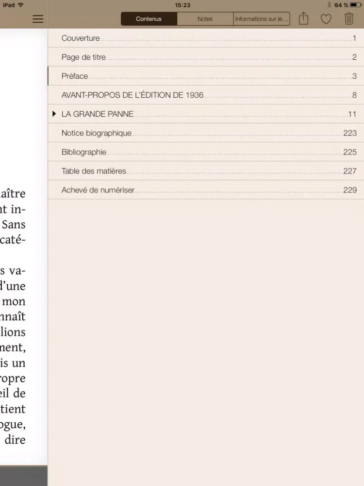 Screenshot di Furet du Nord eBook iPad 