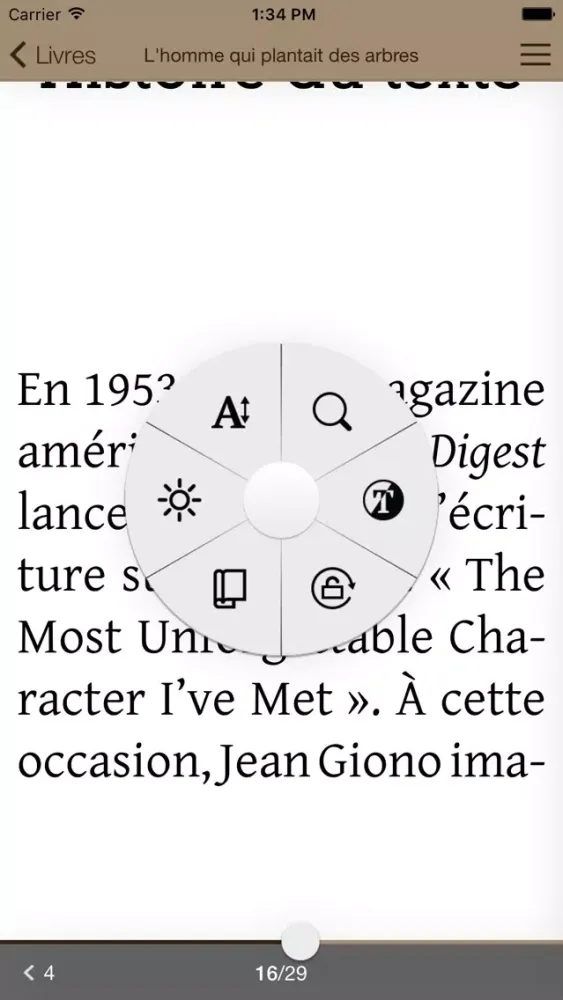 Screenshot di Furet du Nord eBook