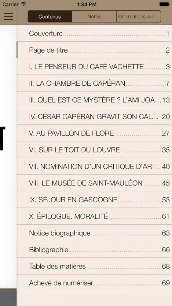 Screenshot di Furet du Nord eBook
