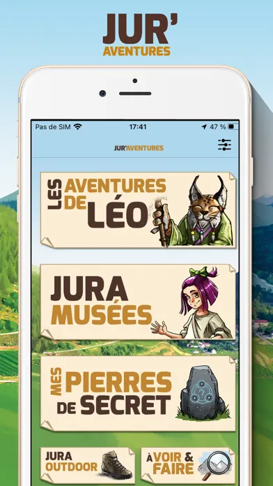 Jur'Aventures应用截图