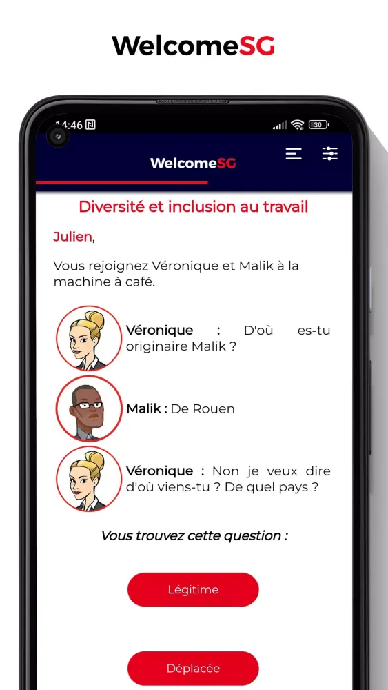 Capturas de pantalla de WelcomeSG