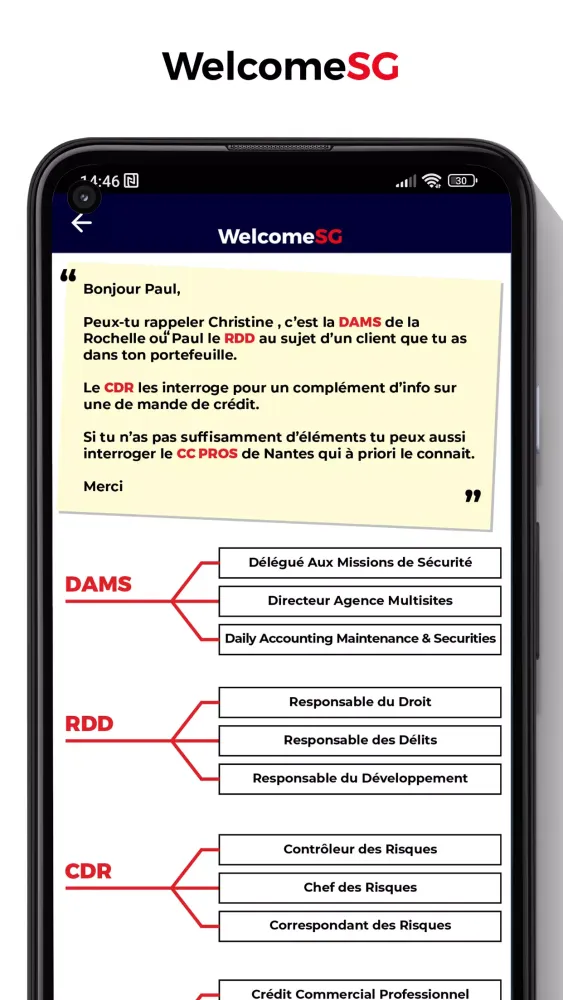 Capturas de pantalla de WelcomeSG