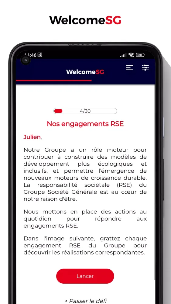 Capturas de pantalla de WelcomeSG