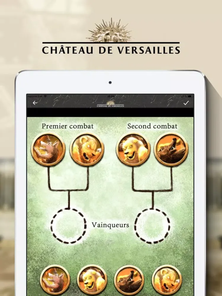 Enigmes à Versailles iPad  Screenshots