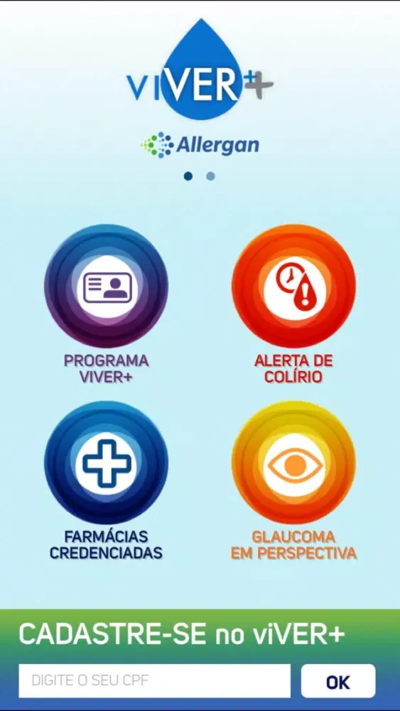 viVER+ Allergan Screenshots