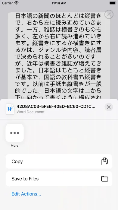 Ảnh chụp màn hình của Furigana Maker