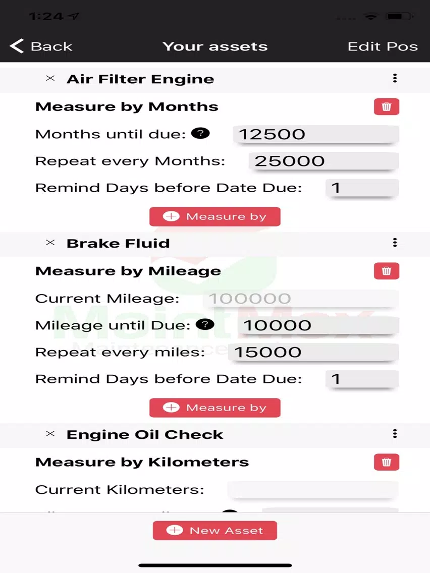 Zrzuty ekranu Maintenance Max- with Syncing iPad 