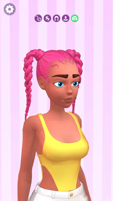 Tangkapan skrin Hair Queen